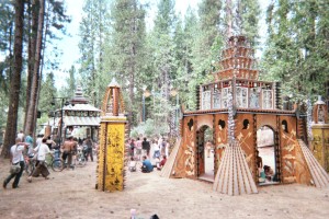Forest Stage Temple
